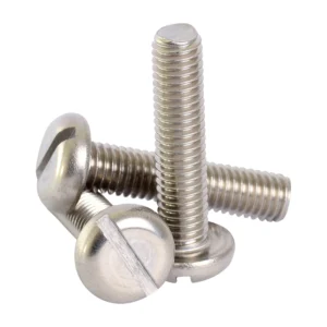 Pan Slotted Machine Screw